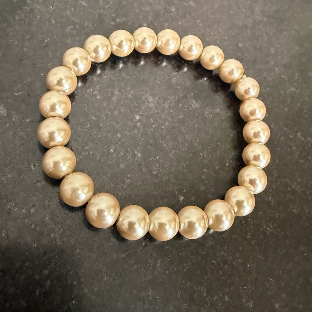 Charter Club Gold-Tone Pearl Bracelet
